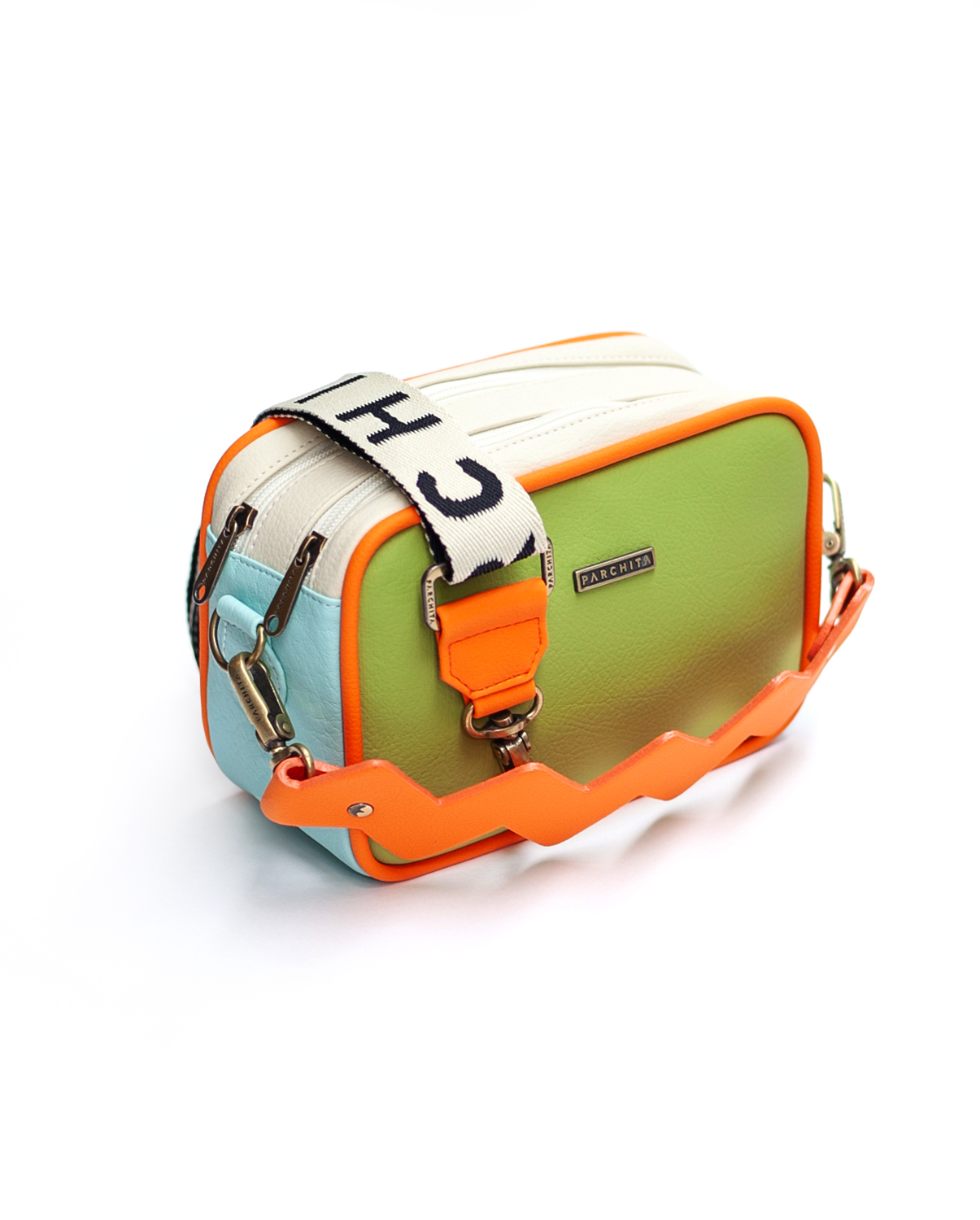 1 Crossbody bag Dalia Green Apple + Green Mint Parchita Matisse Canada