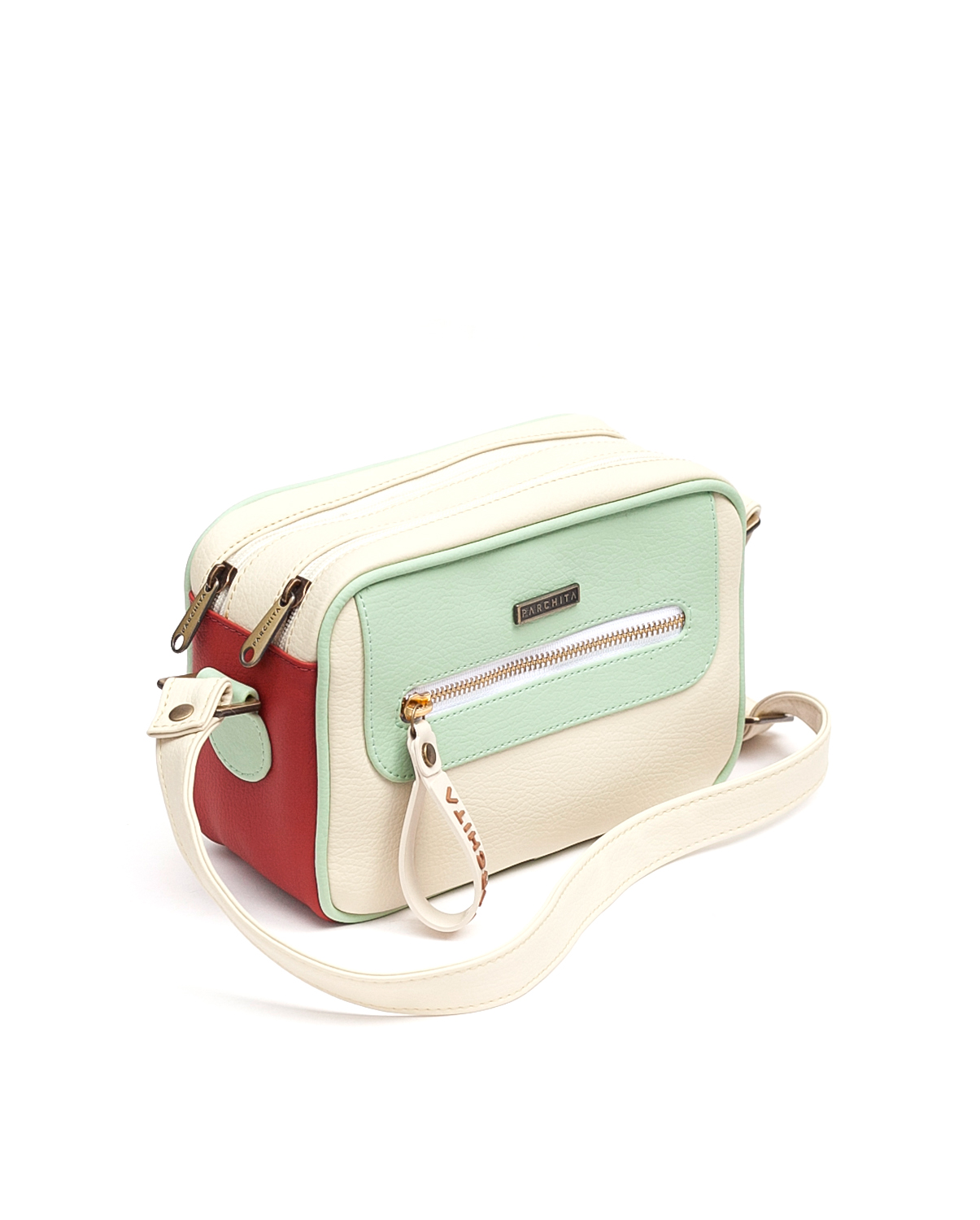 1 Crossbody bag Shitake Beige + Granate Parchita Matisse Canada