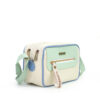 1 Crossbody bag Shitake Beige + Green Mint Parchita Matisse Canada